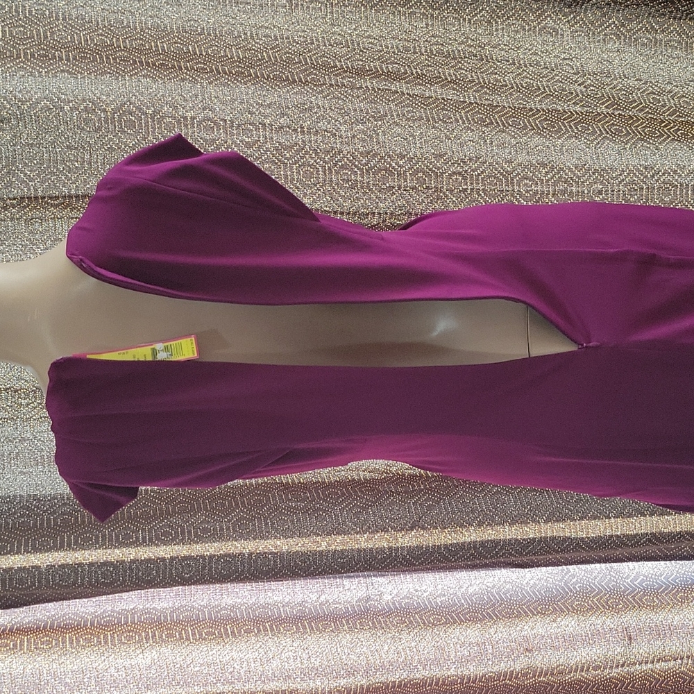 Catherine Malandrino Fuchsia Blush Knit Dress - Picture 7 of 7
